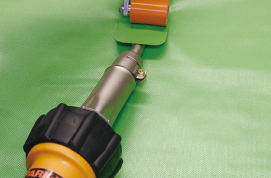 テントシートの幅接ぎ・補修