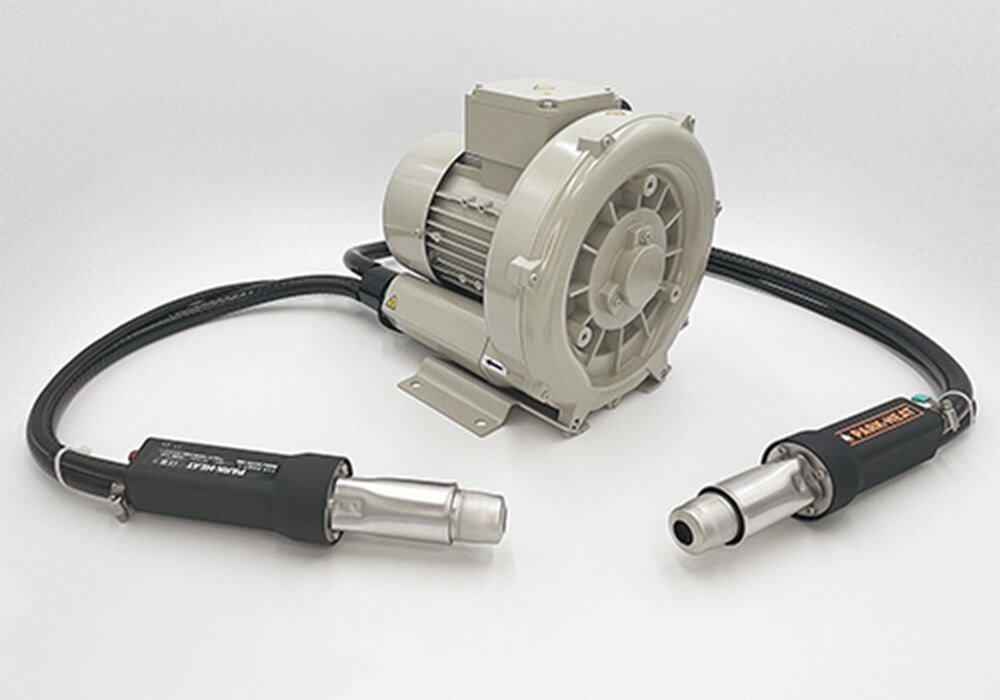 PHWシリーズ アプリケーション 硬質溶接 PHW7 送風機との接続例